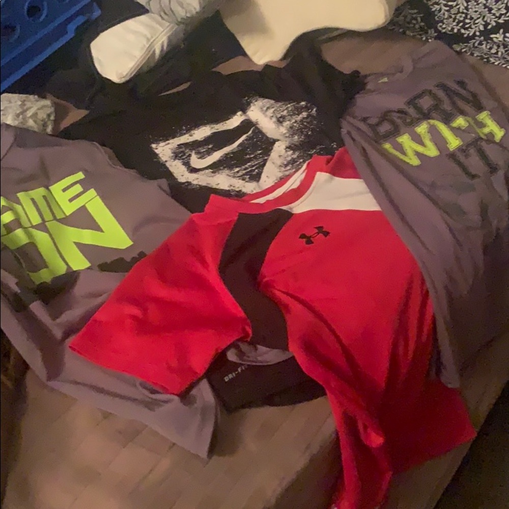 4 dri fit shirts